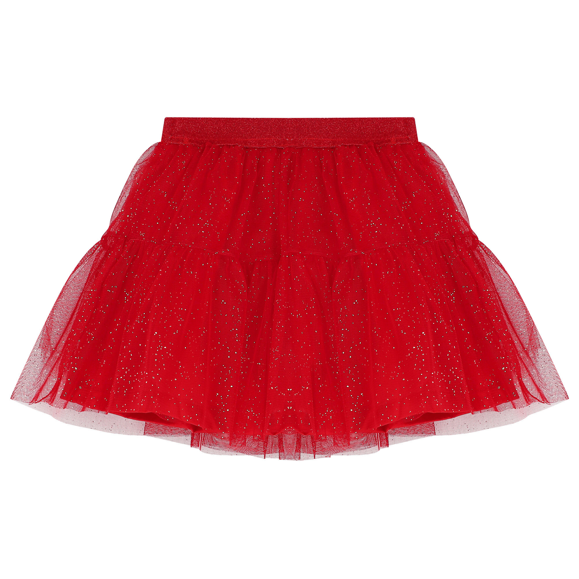 Caramelo Kids Girls White Red Tulle Skirt Set Junior Couture USA